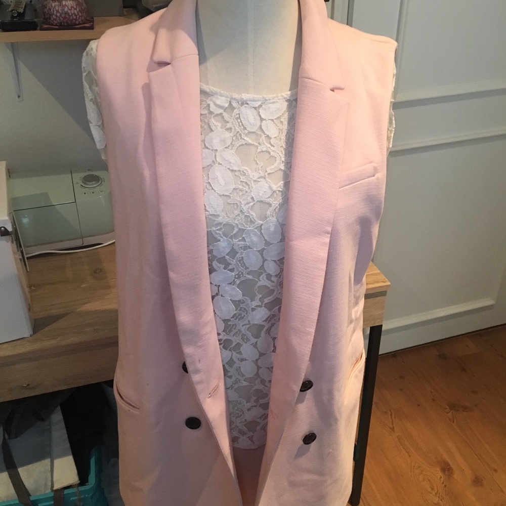 Pink vest